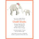 Elephants Baby Shower Invitations Image 4 of 4